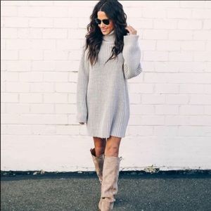 Brand New Tahoe Knit Sweater Dress - S/M